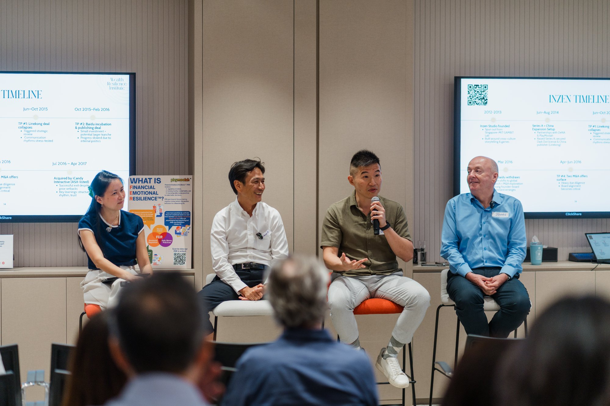 Gerald Tock speaking at panel
